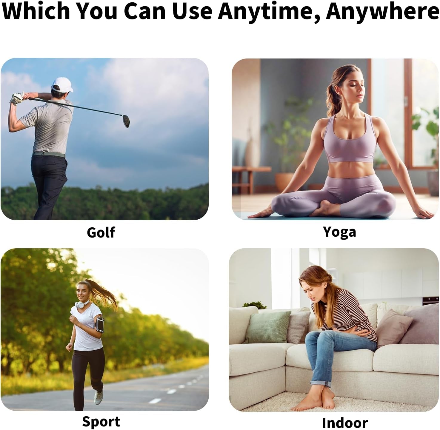 Heating Pad, Wireless Heating Belt, Back Heating, Rechargeable Battery Power Supply,Holiday Gift
